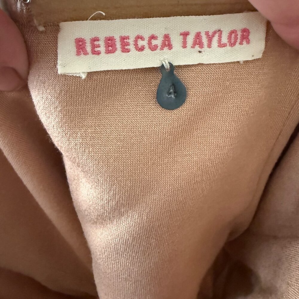 Rebecca Taylor Strapless Lace Overlay Cocktail Dress Size 4 - Picture 4 of 5
